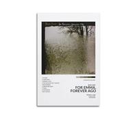 nshdahns For Emma, Forever Ago Album Poster (Bon Iver) Poster Wall Art Vintage Art Cover Room Decor Aesthetic Bedroom Posters For Bedroom 12x18inch(30x45cm) Unframe-style