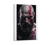 nshdahns God of War Poster Wall Art Vintage Art Cover Room Decor Aesthetic Bedroom Posters For Bedroom 08x12inch(20x30cm) Frame-style