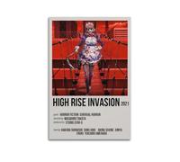 nshdahns HIGH RISE INVASION Poster Wall Art Vintage Art Cover Room Decor Aesthetic Bedroom Posters For Bedroom 12x18inch(30x45cm) Unframe-style