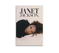 nshdahns Janet Jackson Poster Wall Art Vintage Art Cover Room Decor Aesthetic Bedroom Posters For Bedroom 16x24inch(40x60cm) Unframe-style