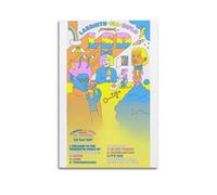 nshdahns LABRINTH, SIA & DIPLO PRESENT.. LSD by LSD Poster Wall Art Vintage Art Cover Room Decor Aesthetic Bedroom Posters For Bedroom 12x18inch(30x45cm) Unframe-style