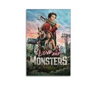 nshdahns Love And Monsters Poster Wall Art Vintage Art Cover Room Decor Aesthetic Bedroom Posters For Bedroom 12x18inch(30x45cm) Unframe-style