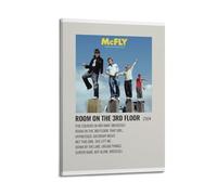 nshdahns Mcfly- Room on The 3rd Floor Poster Wall Art Vintage Art Cover Room Decor Aesthetic Bedroom Posters For Bedroom 12x18inch(30x45cm) Frame-style