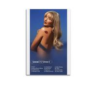 nshdahns Short N' Sweet by Sabrina Carpenter Poster Wall Art Vintage Art Cover Room Decor Aesthetic Bedroom Posters For Bedroom 12x18inch(30x45cm) Unframe-style