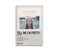 nshdahns Tell Me I'm Pretty - Cage The Elephant Poster Wall Art Vintage Art Cover Room Decor Aesthetic Bedroom Posters For Bedroom 12x18inch(30x45cm) Unframe-style