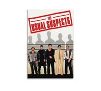 nshdahns The Usual Suspects Poster Wall Art Vintage Art Cover Room Decor Aesthetic Bedroom Posters For Bedroom 24x36inch(60x90cm) Unframe-style