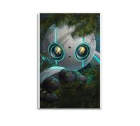 nshdahns The Wild Robot Poster Wall Art Vintage Art Cover Room Decor Aesthetic Bedroom Posters For Bedroom 12x18inch(30x45cm) Unframe-style