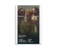 nshdahns This Is Why by Paramore Poster Wall Art Vintage Art Cover Room Decor Aesthetic Bedroom Posters For Bedroom 12x18inch(30x45cm) Unframe-style