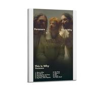 nshdahns This Is Why by Paramore Poster Wall Art Vintage Art Cover Room Decor Aesthetic Bedroom Posters For Bedroom 08x12inch(20x30cm) Frame-style