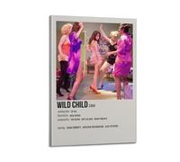 nshdahns WILD CHILD Poster Wall Art Vintage Art Cover Room Decor Aesthetic Bedroom Posters For Bedroom 24x36inch(60x90cm) Frame-style