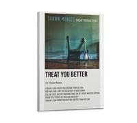 nshdahns You Better by Shawn Mendes Poster Wall Art Vintage Art Cover Room Decor Aesthetic Bedroom Posters For Bedroom 12x18inch(30x45cm) Frame-style