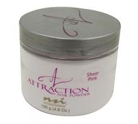 NSI ATTRACTION ACRYLIC POWDER - SHEER PINK 130g