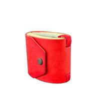 NSIAWBDB The Cash Wallet,Fast Cash Access Money Holder for Cash,Leather Money Wallet Organizer, Handy Purse with Magnetic Clasp.(Red)