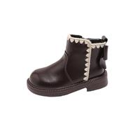 NSICBMNO Girls Cowboy Boots Eva Kids Girls Wellington Boots Black Size 4 Dealer Size 7 Dealer 8 Black Waterproof Pull On Winter For Girl Uk Girl Chelsea