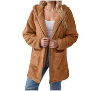 NSICBMNO Khaki Womens Winter Jackets, Plus Size Coat, Cream Batwing Jumper For Women Uk, Plus Size Fleece Hoodie Wolf Women, Shirt Collar Under Jumper Ladies Jackets 14, Christmas Cardigans For Uk