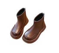 NSICBMNO Kids Dealer Boots Girls School Shoes Size 13 Comfy Shoes For Girl Kids Boots Girls School Size 13 Brown Knee High 8 Wide Calf Walking 2 Black Canvas