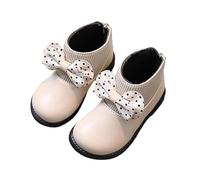 NSICBMNO Kids Snow Boots Size 10 Dealer Boots Size 8 Knee High Black No Heel Girls School Shoes 1 Girls 3.5 Ankle For Kid Uk Winter Boys Secondary School Shoes Scho