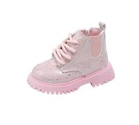 NSICBMNO Kids Snow Boots Size 11 Suede Boots Girls Knee High Wide Calf Winter Boys Size 5 Girls Loafer School Shoes 5 Dealer Chelsea For Kid Chelsea Rain Kids Waterproof