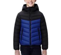 NSICBMNO Kids Winter Coat Girls Puffer Jacket With Hood Lightweight Quilted Jackets Boys Hooded Padded Jacket Warm Windproof Thermal Overcoat Outerwear Down Jackets With Pockets For 14-15Years