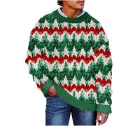 NSICBMNO Mens Christmas Jumpers 3XL With Lights - Fluffy Hoodie Jacket Designer Jumper For Men & Cats
