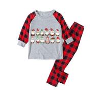 NSICBMNO Mens Silk Pyjamas Men Mens Flannel Pyjamas Christmas Men Set Gonk Christmad Xmas Pjs Family Christmas Joggers Women Matching Family Jumpers Pjs Kids Boys