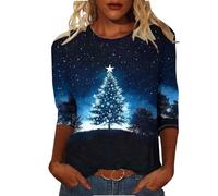 NSICBMNO Naughty Christmas Jumper Size Tops for Women Striped Long Sleeve Top Cat T Shirt Womens Work Shirts and Blouses Funny Cat T Shirts for Women UK Ladies Fleece Tops with Pockets Christmas