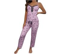 NSICBMNO Pajamas womens women'S Short Pyjamas Set Cozy Pyjama Sets For women valentines womens Pyjamas Size 12-14 Bluey Girls Cozy Pyjama Sets For women Ladies