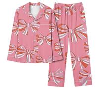 NSICBMNO Pyjamas Xxxl women'S Short Pyjamas Plus Size For women Short Sleeve women Pj Bottoms Silk For Petite womens Set Size 18