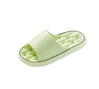 NSICBMNO Shower Slippers For Women Men Non Slip Pool Sliders Cloud Slippers Lightweight Summer Beach Sliders Thick Recovery Pillow Soft Flip Flops Washable House Shoes For Home Spa Bathroom Size 4.5