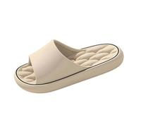 NSICBMNO Shower Slippers For Women Men Non Slip Pool Sliders Cloud Slippers Lightweight Summer Beach Sliders Thick Recovery Pillow Soft Flip Flops Washable House Shoes For Home Spa Bathroom Size 7