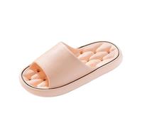NSICBMNO Shower Slippers For Women Men Non Slip Pool Sliders Cloud Slippers Lightweight Summer Beach Sliders Thick Recovery Pillow Soft Flip Flops Washable House Shoes For Home Spa Bathroom Size 5.5
