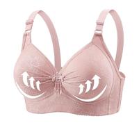NSICBMNO Sports Bras Women Padded Push Up Bralettes Wireless Bra Love Heart Bra Full Coverage Bras Padded Push Up Non Wired Comfit Running Lace Bralettes Post Surgery Sleep