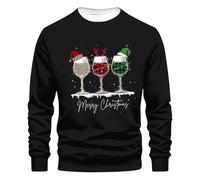 NSICBMNO Winter Jumpers Thick Christmas Jumpers For Men Novelty Ugly Sherpa Fleece Hoodie Mens Half Zip Jumper Men Winter Hoodies For Uk Zipped Cashmere