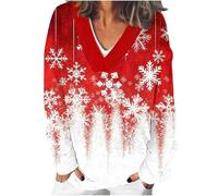 NSICBMNO Women Christmas Jumper Ladies Cable Knit Jumper Women Holey White Wool Jumpers Off The Shoulder Fuchsia Pink Long Sleeve Gym Tops Red and Black Striped