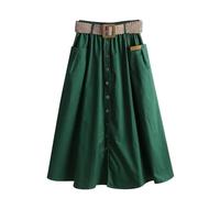 NSICBMNO Women UK Long Tulle Skirt for Women Sequin Mini Skirt Multicolored Tennis Pleated Ladies Ruffle Women's Winter Length Knee Skirts Green Ca Skirts