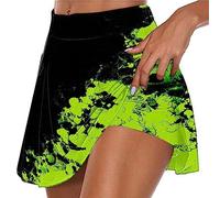 NSICBMNO Womens Tennis Skirts Stretch Pleated Skirt High Waisted Athletic Golf Skorts Workout Sports Skirts Casual Workout Running Skirt Golf Skorts Athletic High Waisted Inner Shorts 9_Black M