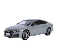 NSJGCQREL Diecast 1:24 For Audi A7 Alloy Car Models Simulation Exquisite Scale Vehicle Model Display Collection Souvenirs Keepsake(Silver)