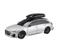 NSJGCQREL Diecast 1:24 For Audi RS7 Alloy Car Models Simulation Exquisite Scale Vehicle Model Display Collection Souvenirs Keepsake(Silver)