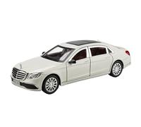 NSJGCQREL Diecast 1:24 For Benz E300L Alloy Car Models Simulation Exquisite Scale Vehicle Model Display Collection Souvenirs Keepsake(White)