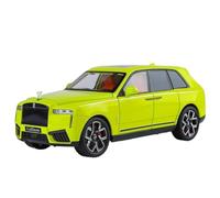 NSJGCQREL Diecast 1：24 For Rolls Royce Cullinan SUV Alloy Car Models Exquisite Scale Finished Vehicle Model Display Decor Keepsake(Green1)