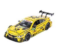 NSJGCQREL Diecast 1:32 For BMW M4 DTM Alloy Car Models Openable Doors Realistic Vehicle Models Display Souvenirs Collection Keepsake(Yellow)