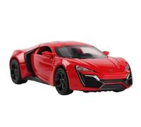 NSJGCQREL Diecast 1:32 For Lykan HyperSport Diecast Alloy Car Models Scale Model Kits Collectible Metal Vehicle Ornaments Keepsake(Red)