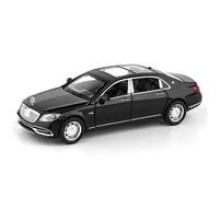 NSJGCQREL Diecast 1:32 For Maybach S650 Alloy Car Models Scale Realistic Metal Vehicle Model Ornaments Collection Souvenirs Keepsake(Black)