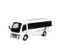 NSJGCQREL Diecast 1:32 For Toyota Coaster Alloy Car Models Scale Realistic Metal Vehicle Model Ornaments Collection Souvenirs Keepsake(White)