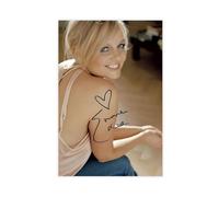 NSKDJSE Emma Bunton Autograph Poster (2) Canvas Poster Wall Art Print Picture Paintings 16x24inch(40x60cm)