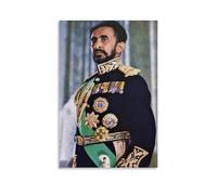 NSKDJSE Haile Selassie Emperor Poster (4) Canvas Poster Wall Art Decor Print Picture Paintings for Living Room Bedroom Decoration 12x18inch(30x45cm)