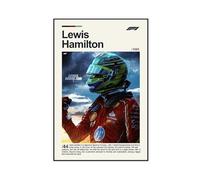 NSKDJSE Lewis Hamilton Poster (8) Canvas Poster Wall Art Print Picture Paintings 12x18inch(30x45cm)
