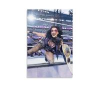 NSKDJSE Wrestler Rhea Ripley Poster (4) Canvas Poster Wall Art Decor Print Picture Paintings for Living Room Bedroom Decoration 16x24inch(40x60cm)