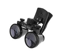 NSKI 3.5X420mm Binocular Plastic Clip Loupes DY-110 Lab Head Magnifier w/Clip-on