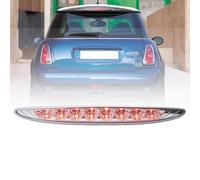 NSLUMO Chrome Lens Red LED 3rd Third Brake Light Rear High Mount Stop Lamp For Mini Cooper 1Gen R50 R53 Hatchback Cooper 2002-2006 OEM#63256935789